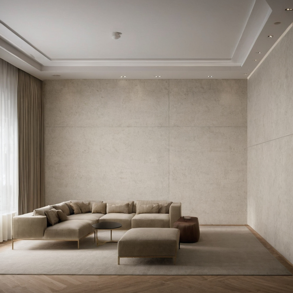 Which living room wall finishes withstand impact, cleaning, and visible repair planning reference